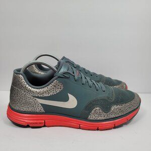Nike Lunar Safari Fuse Men's Gray Running Shoes 525059-370 US Size 12